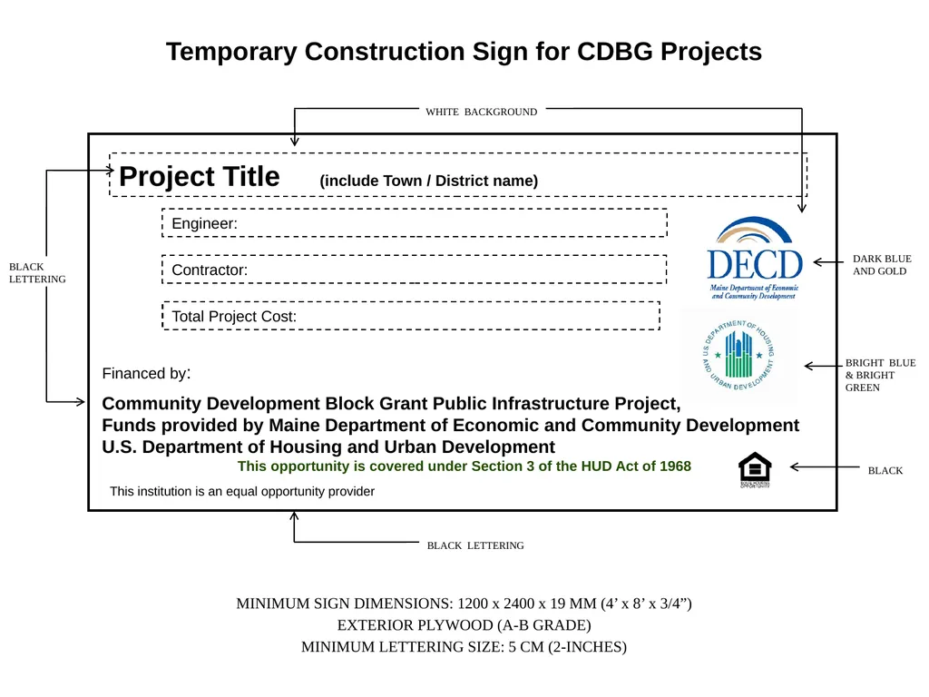 TEMPORARY CONSTRUCTION SIGN FOR RURAL DEVELOPMENT - slide 6 of 22