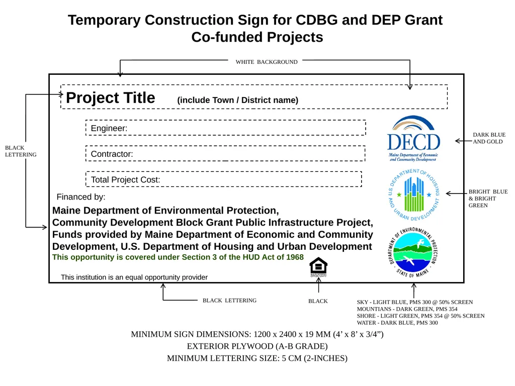 TEMPORARY CONSTRUCTION SIGN FOR RURAL DEVELOPMENT - slide 8 of 22