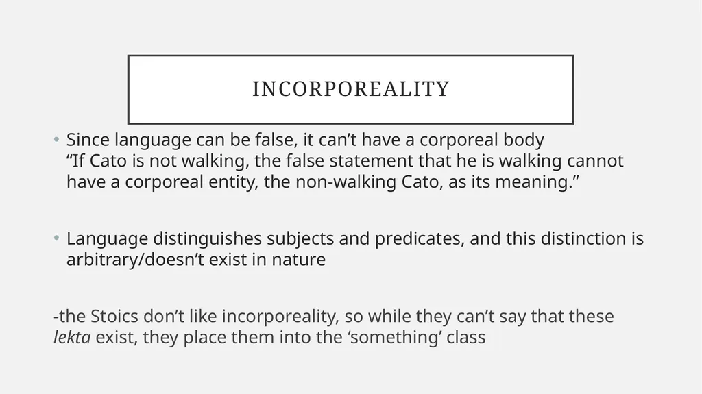 Sayables and Simple Propositions Language is - slide 6 of 13