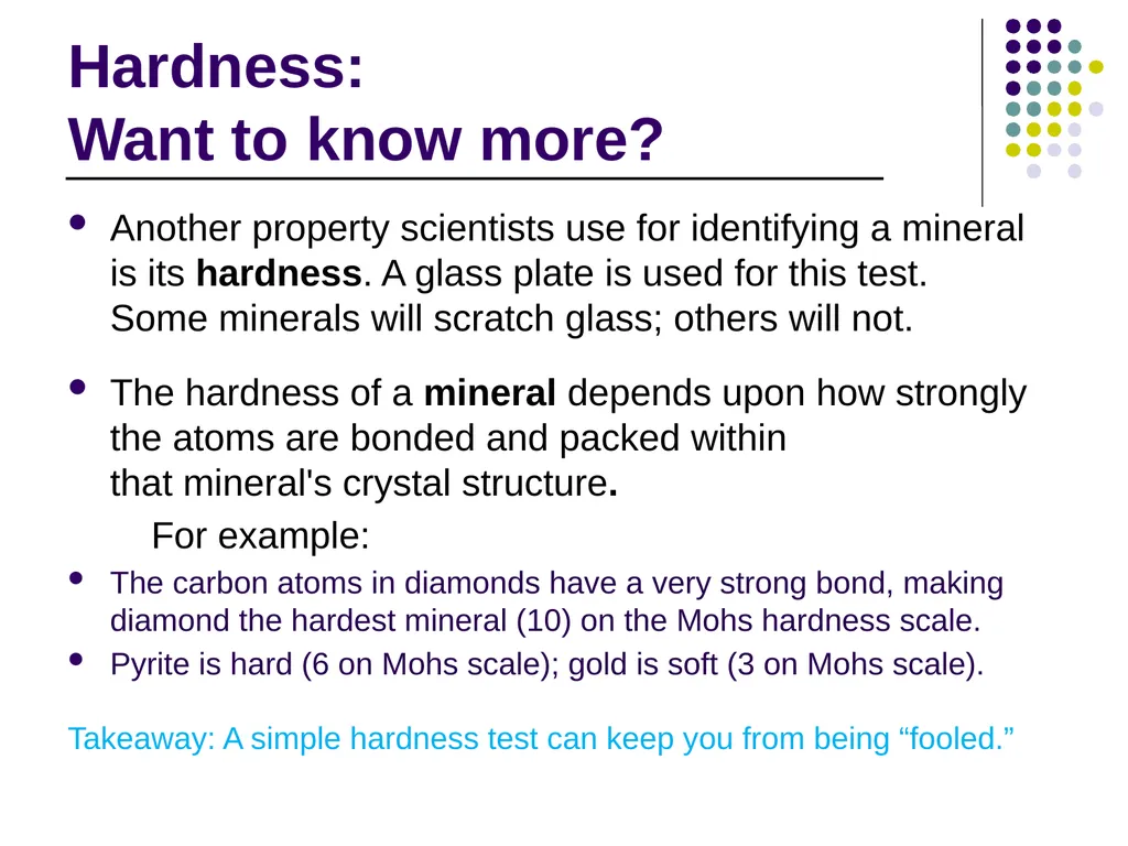 Mineral Identification Let’s identify some - slide 13 of 17