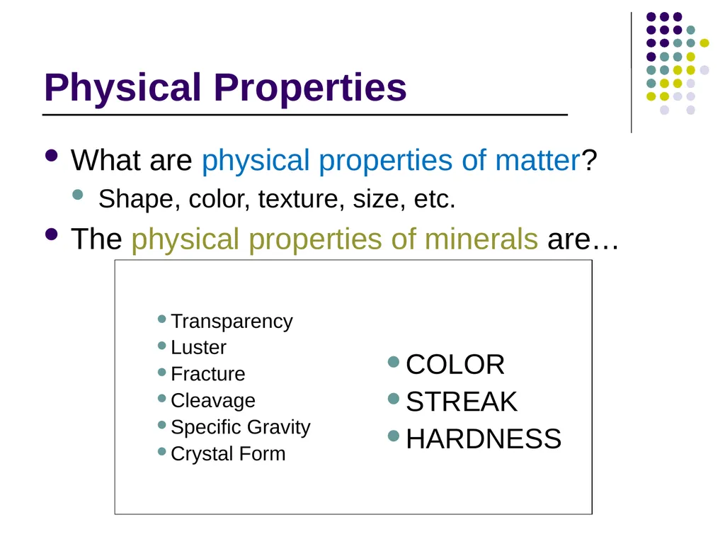 Mineral Identification Let’s identify some - slide 4 of 17