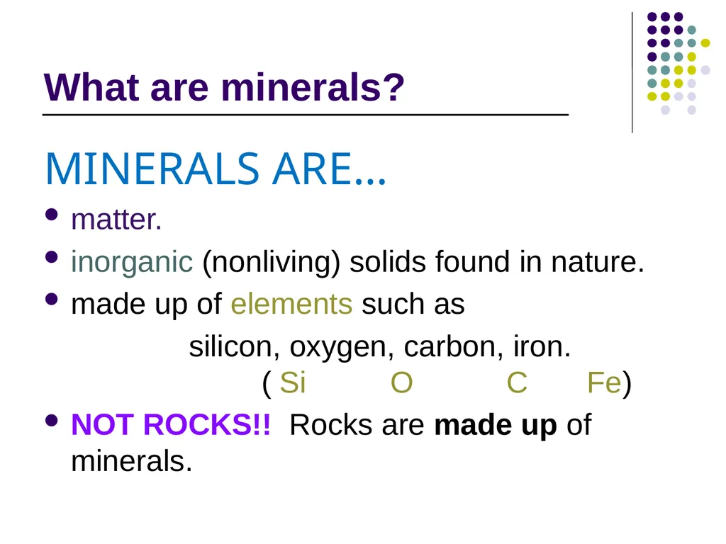 Mineral Identification Let’s identify some - slide 3 of 17