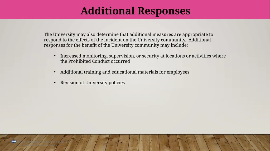 Punishment and sanctioning, should there be a - slide 10 of 10