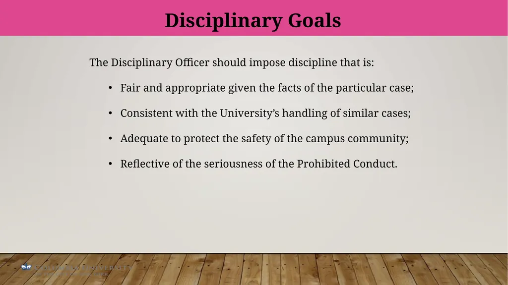 Punishment and sanctioning, should there be a - slide 6 of 10