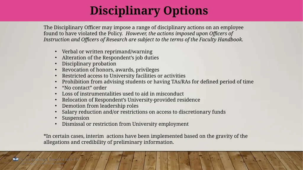 Punishment and sanctioning, should there be a - slide 5 of 10