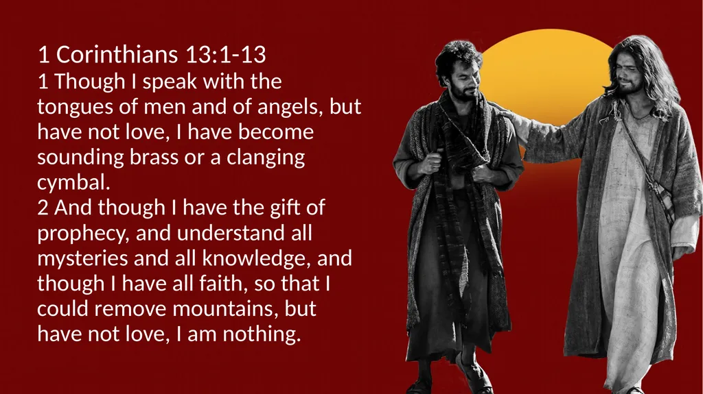 A NEW COMMANDMENT John 13:34,35 34 A new - slide 7 of 22