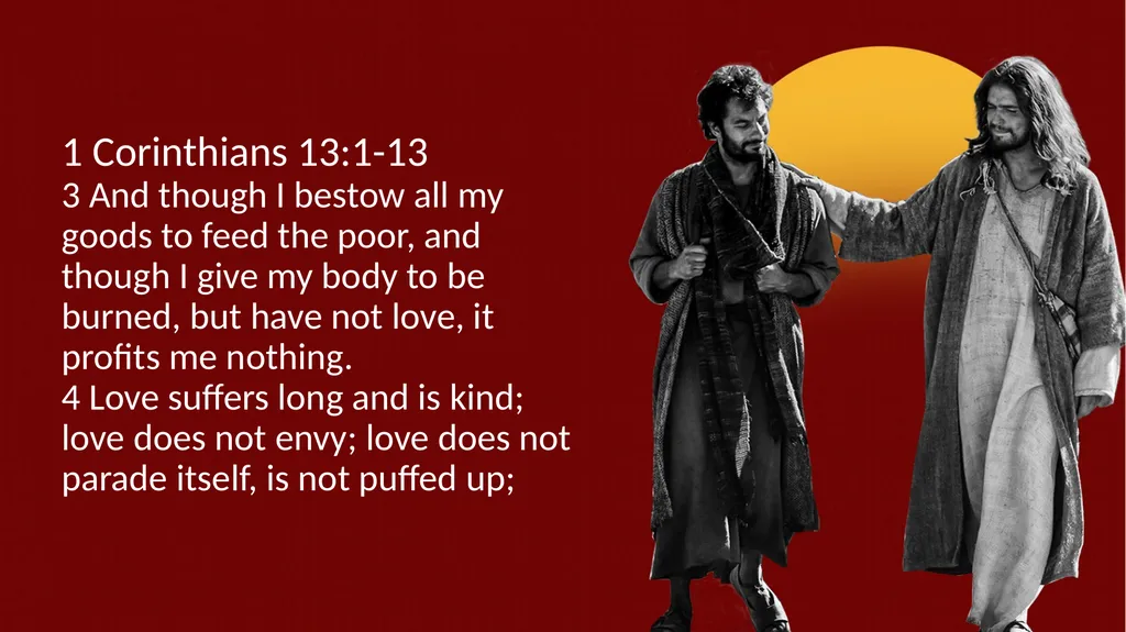 A NEW COMMANDMENT John 13:34,35 34 A new - slide 8 of 22