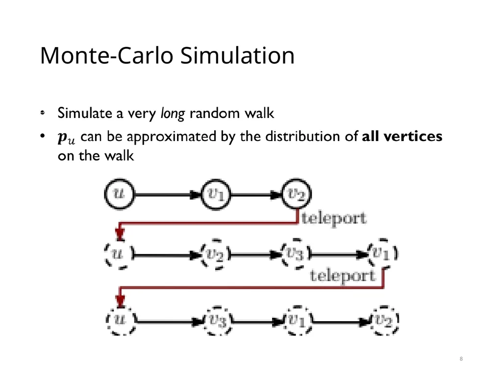 PowerWalk: Scalable Personalized PageRank via - slide 8 of 21