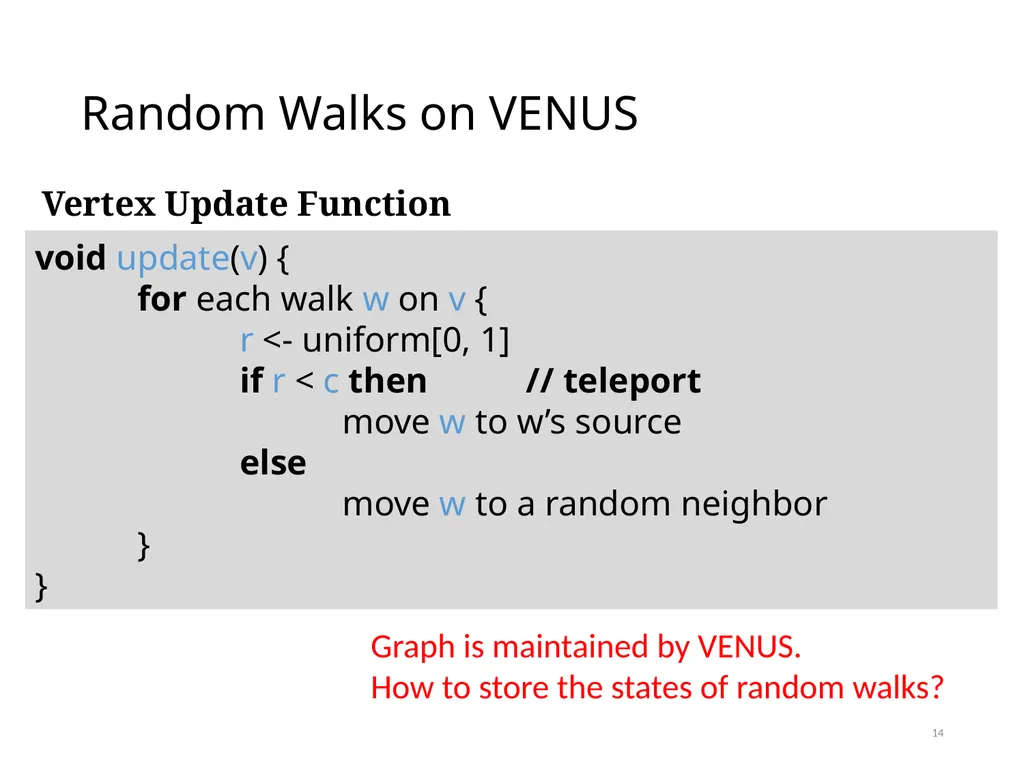 PowerWalk: Scalable Personalized PageRank via - slide 14 of 21