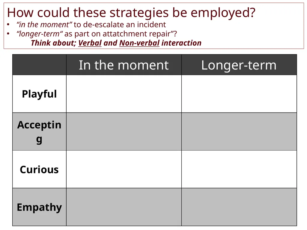 Calmer Classrooms - 3 Session 3: Improving - slide 9 of 10