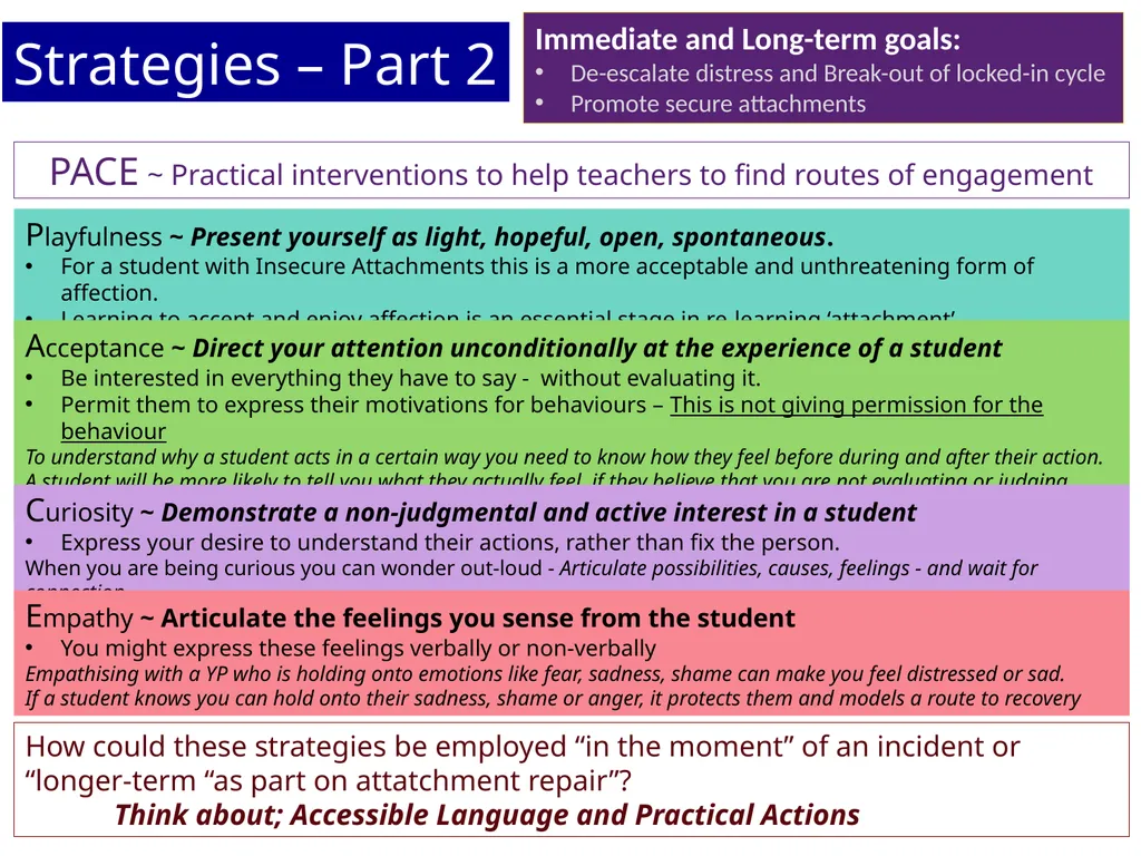 Calmer Classrooms - 3 Session 3: Improving - slide 6 of 10