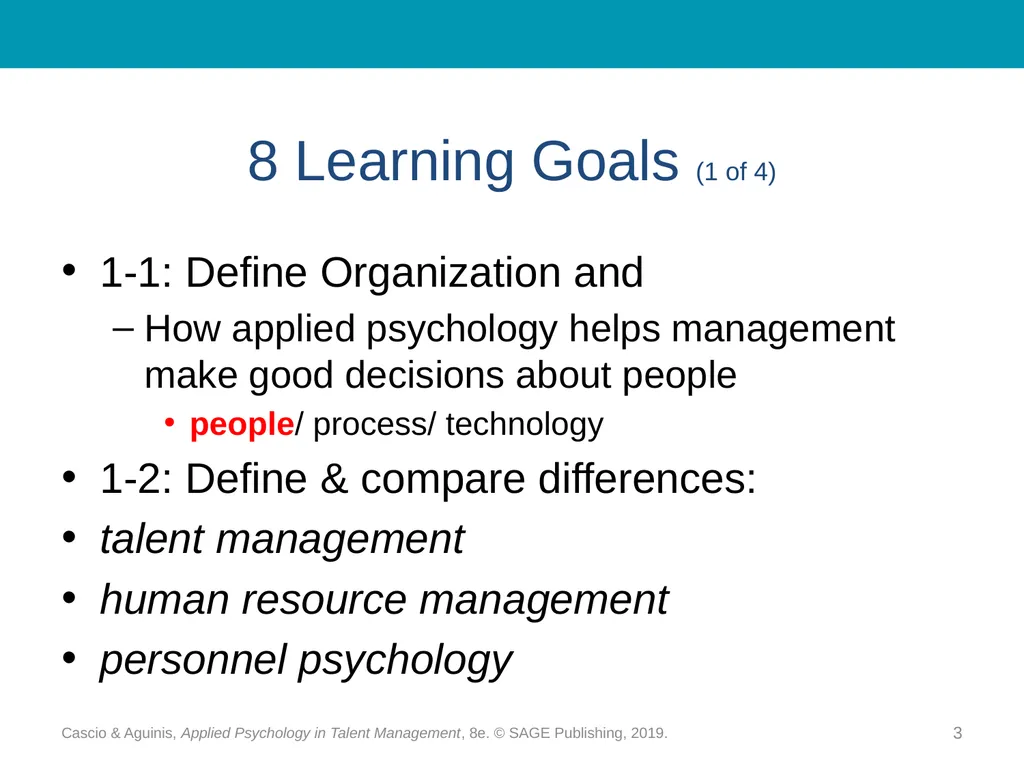 Chapter 1 Organizations, Work, and Applied - slide 3 of 26