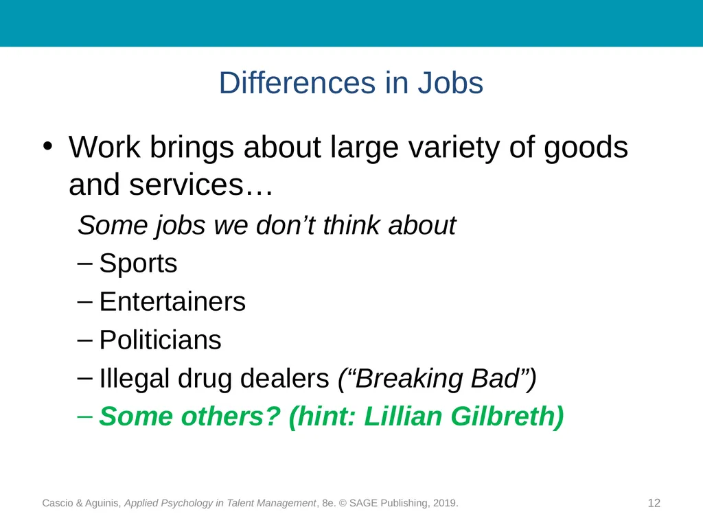 Chapter 1 Organizations, Work, and Applied - slide 12 of 26