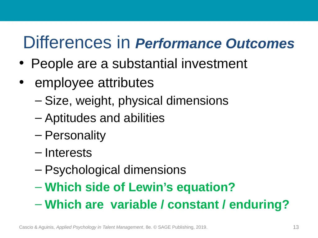 Chapter 1 Organizations, Work, and Applied - slide 13 of 26