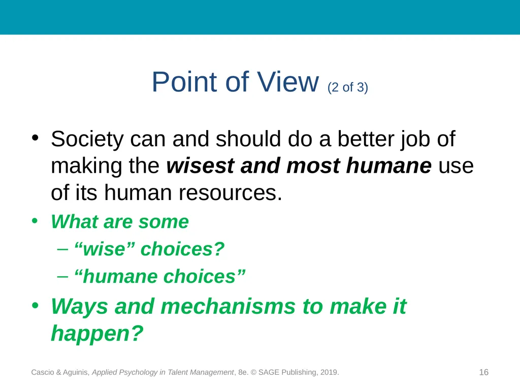Chapter 1 Organizations, Work, and Applied - slide 16 of 26