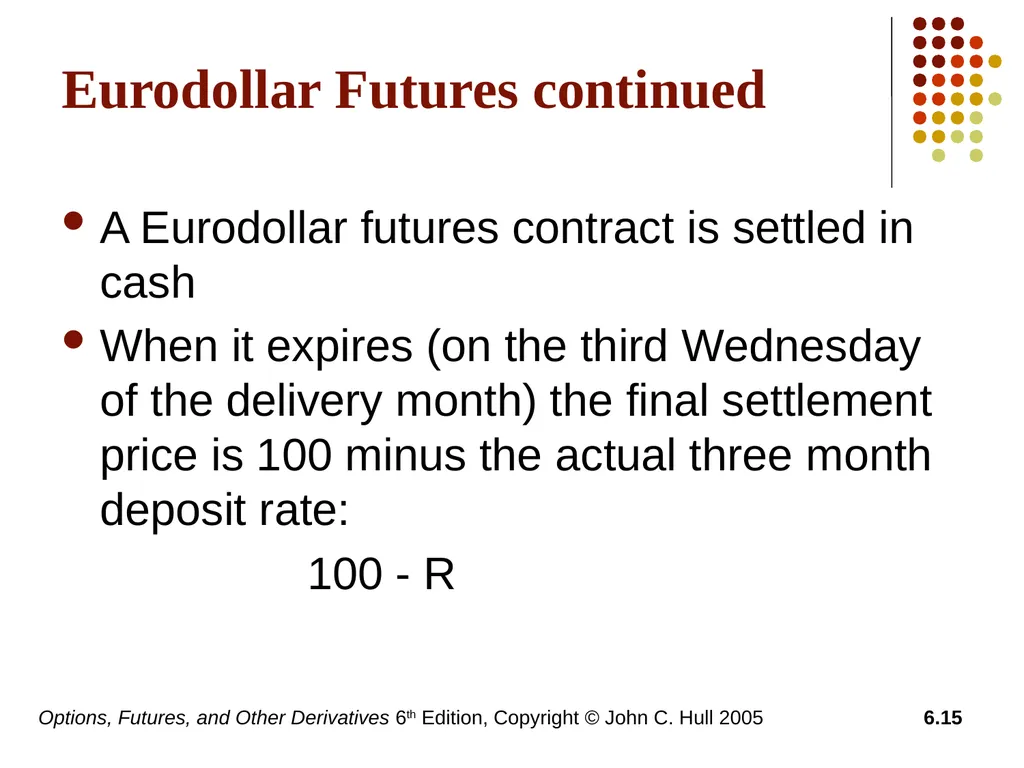 Options, Futures, and Other Derivatives 6th - slide 15 of 29
