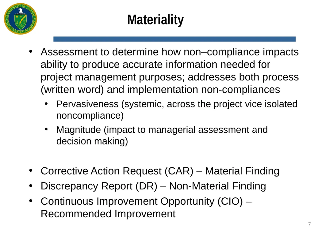 EVMS [Enter Type: Certification, Surveillance, - slide 7 of 18