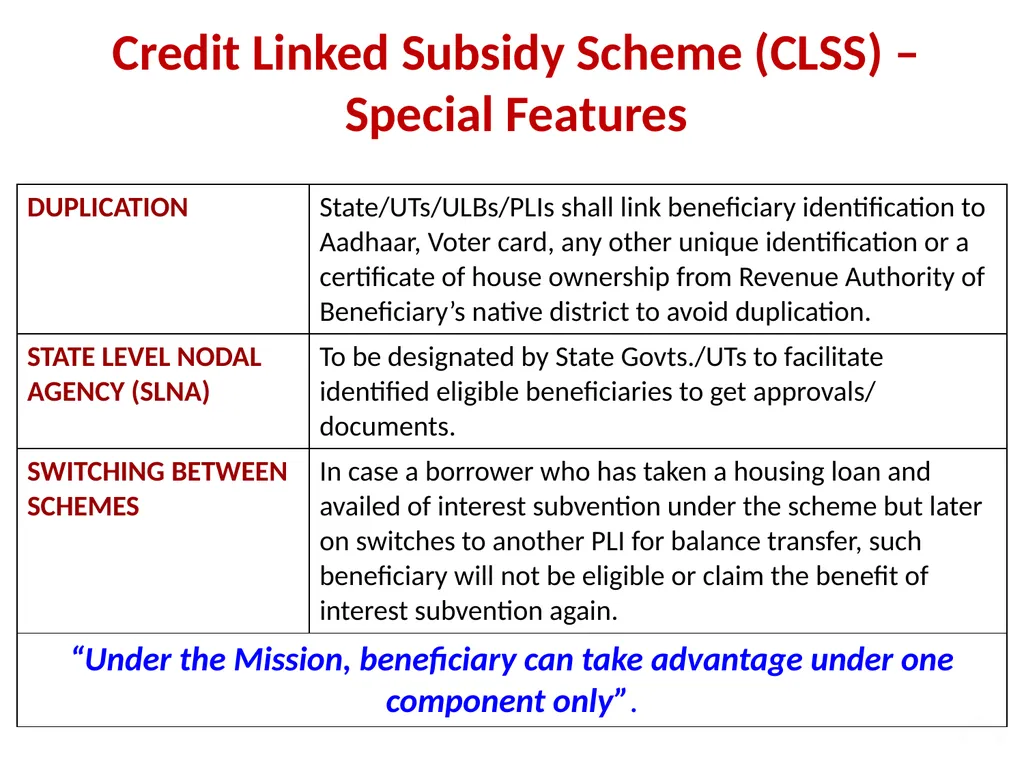 Pradhan Mantri Awas Yojana – Housing for All - slide 9 of 17