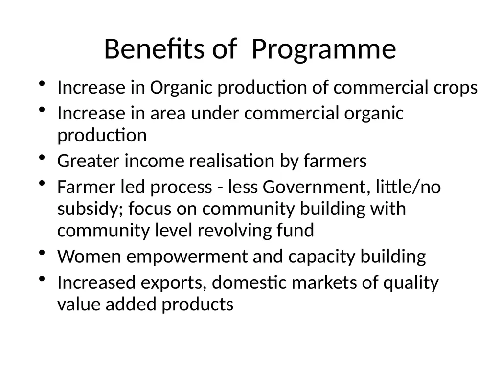 Organic Farming Anand Pattern in Organic Farming - slide 12 of 13
