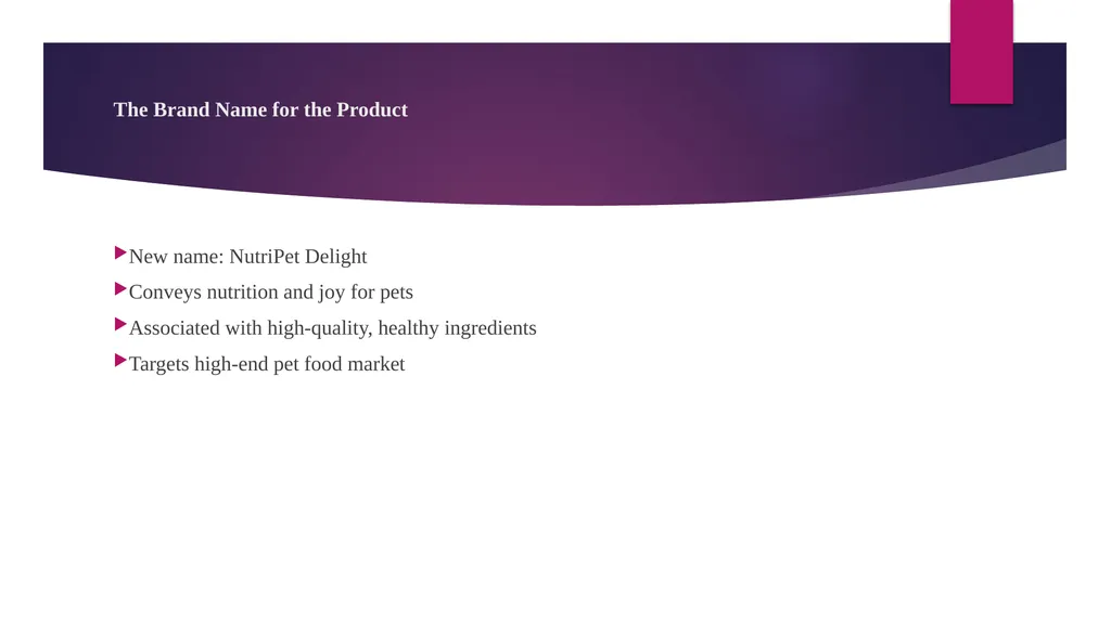 Assessment 2: Branding Presentation Introduction - slide 3 of 14