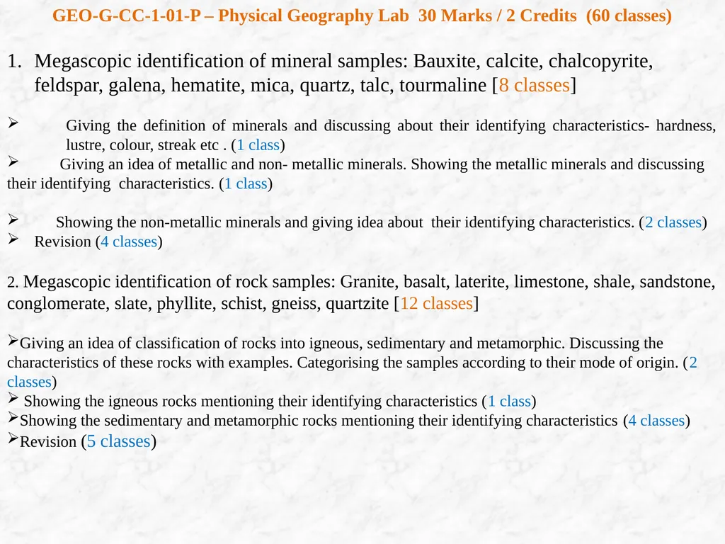 Scheme for the CBCS Curriculum General Course: - slide 15 of 28