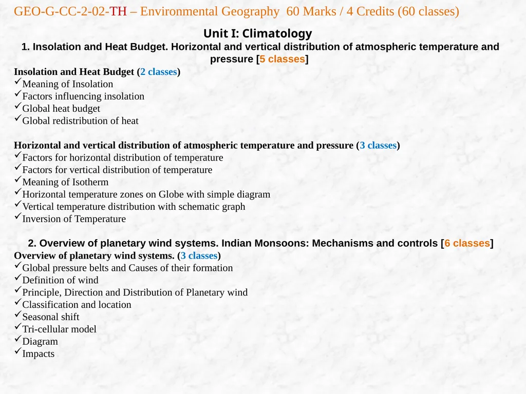 Scheme for the CBCS Curriculum General Course: - slide 17 of 28