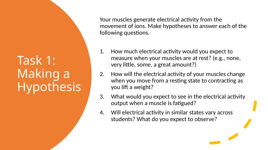 NGSS Connections to the Skeletal Muscle Module - slide 7 of 26