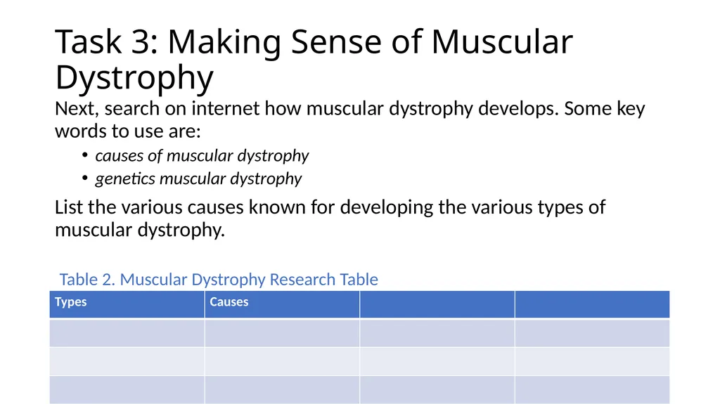 NGSS Connections to the Skeletal Muscle Module - slide 22 of 26