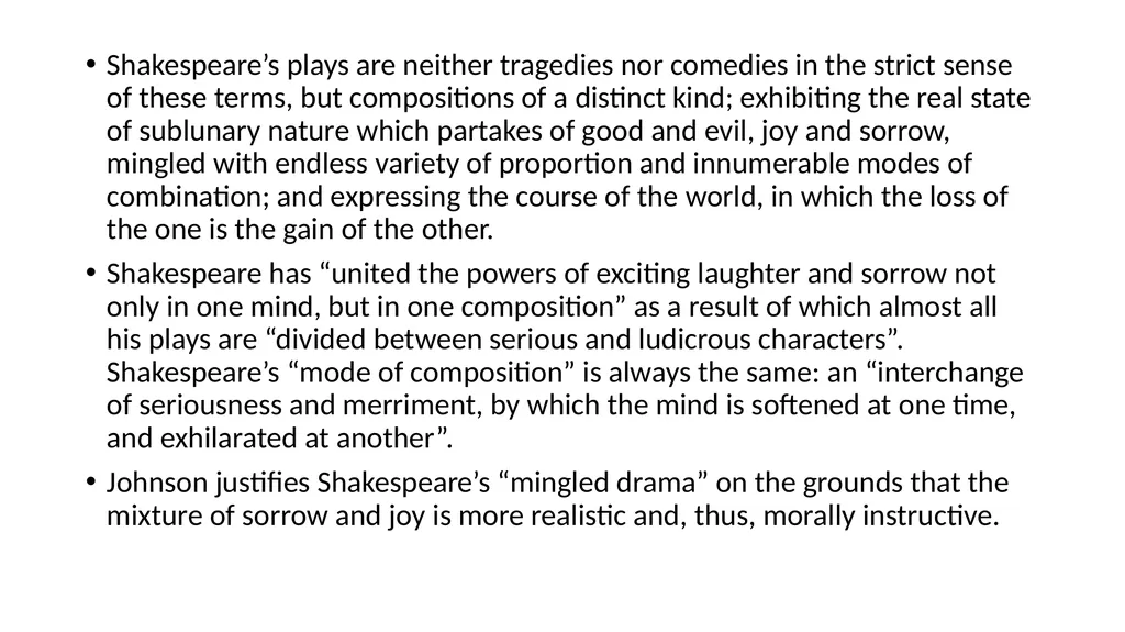 Preface to Shakespeare by Dr. Samuel Johnson Dr. - slide 10 of 12