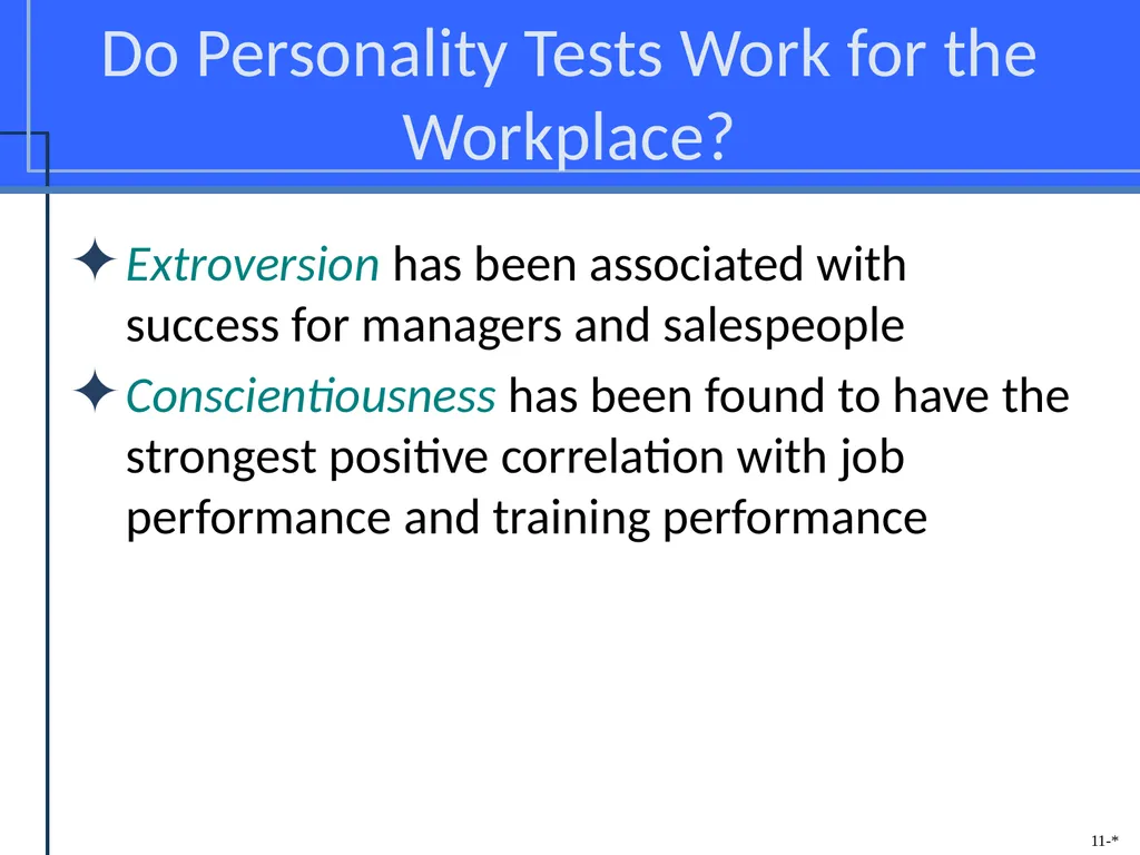 Chapter Eleven Managing Individual Differences & - slide 8 of 45