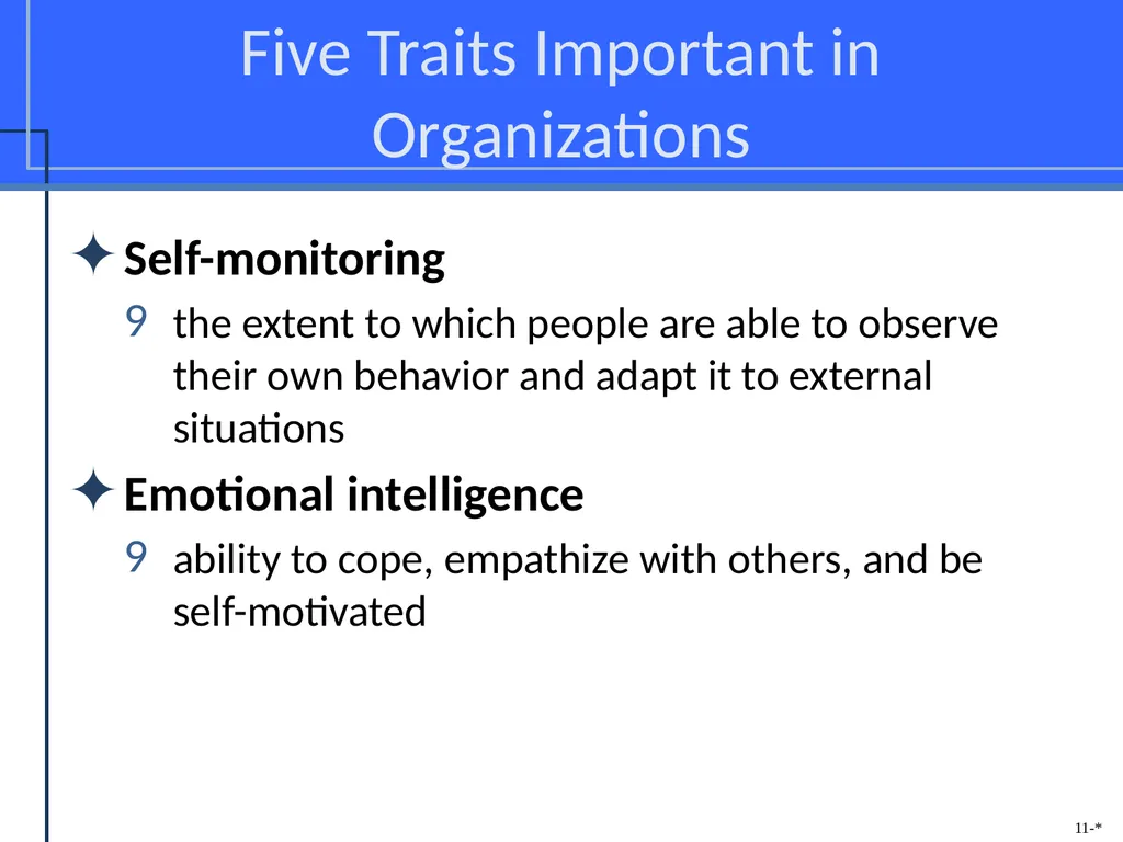 Chapter Eleven Managing Individual Differences & - slide 13 of 45