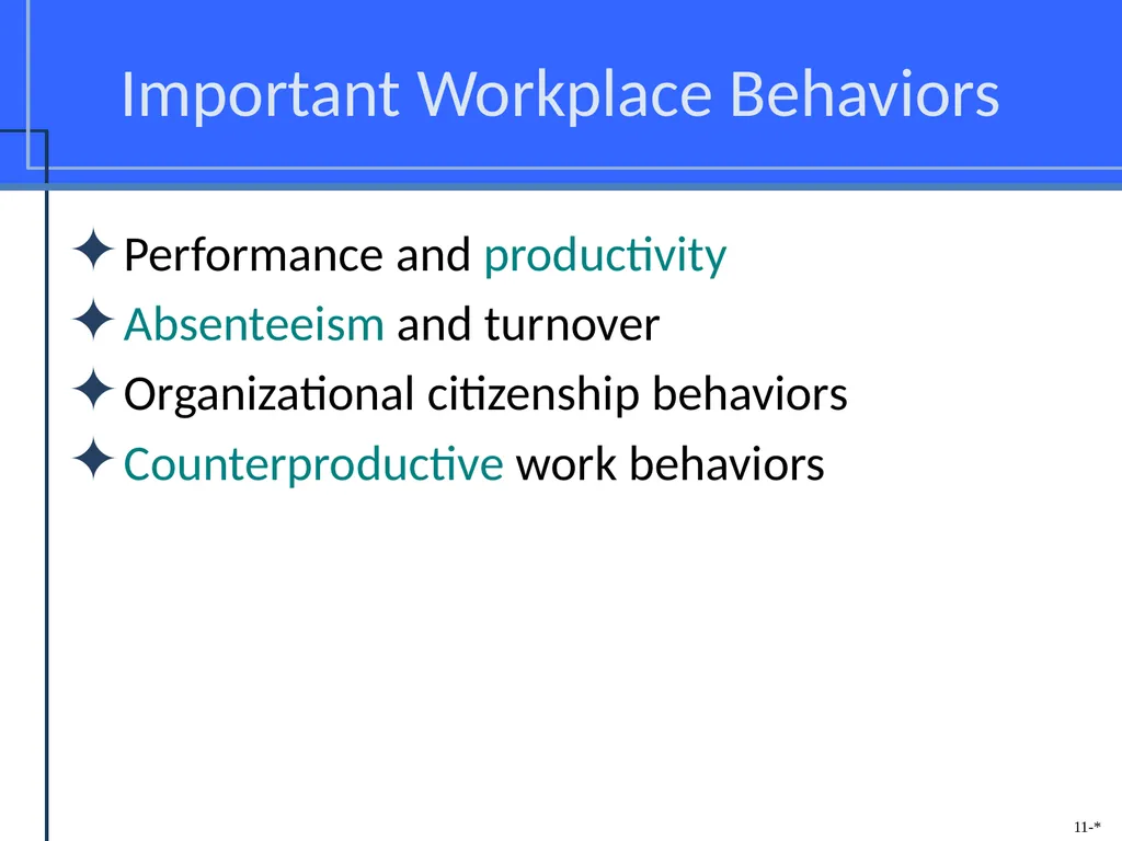 Chapter Eleven Managing Individual Differences & - slide 32 of 45