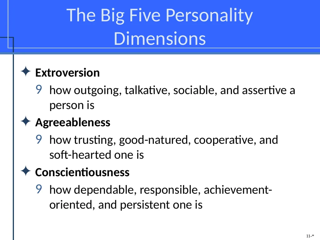 Chapter Eleven Managing Individual Differences & - slide 5 of 45