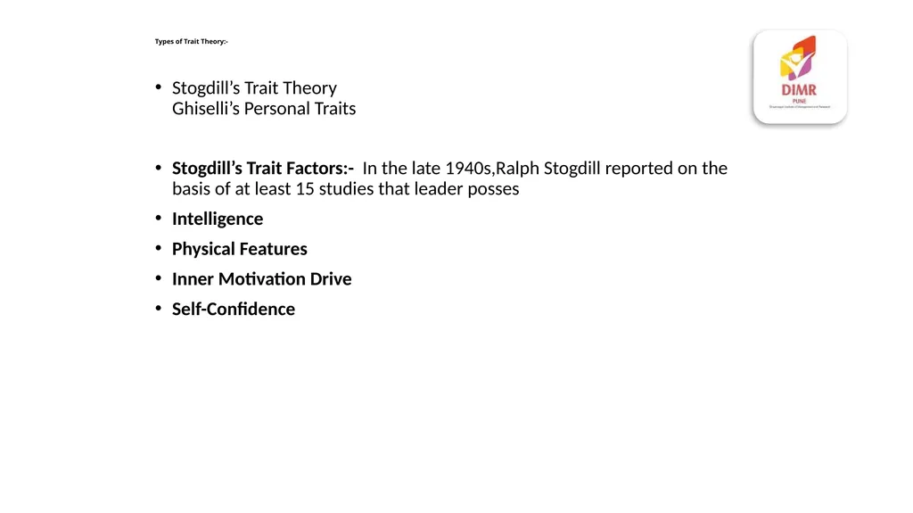 Evolution of Management Thought Pre-scientific - slide 67 of 90
