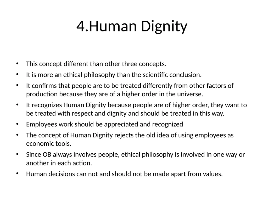Organizational Behavior Introduction OB is a field - slide 21 of 38
