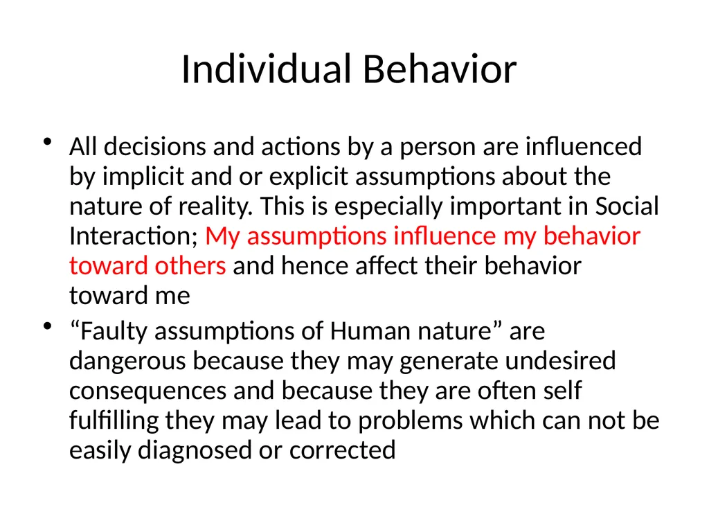 Organizational Behavior Introduction OB is a field - slide 11 of 38