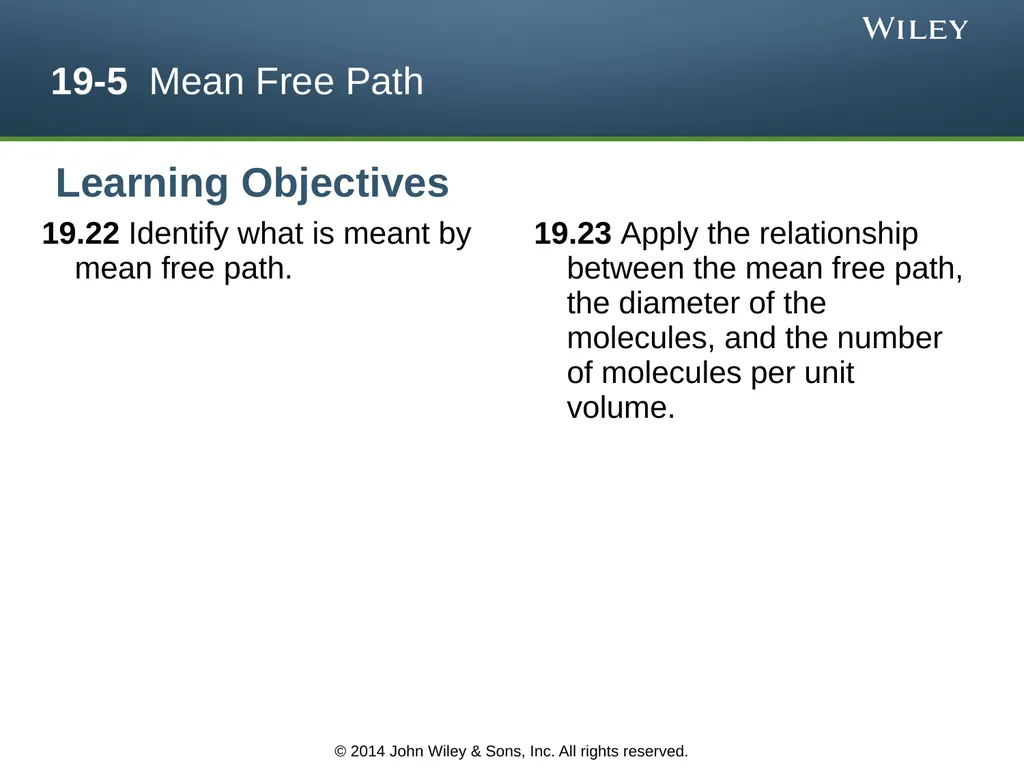 The Kinetic Theory of Gases Chapter 19 Copyright © - slide 12 of 27
