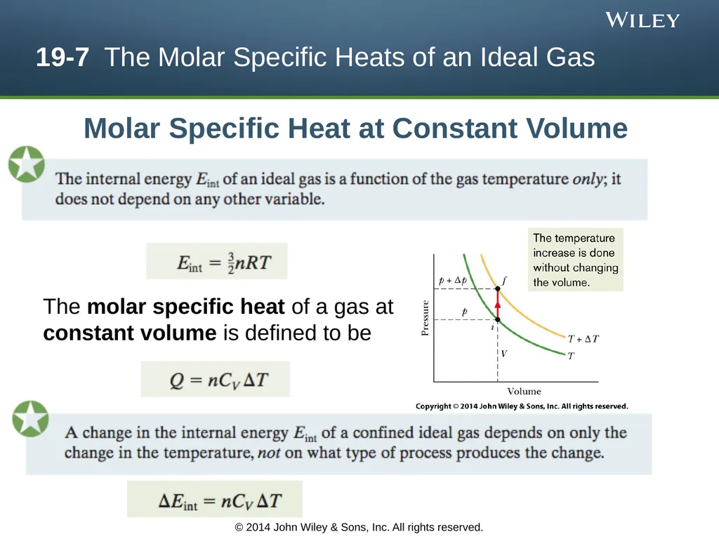The Kinetic Theory of Gases Chapter 19 Copyright © - slide 20 of 27