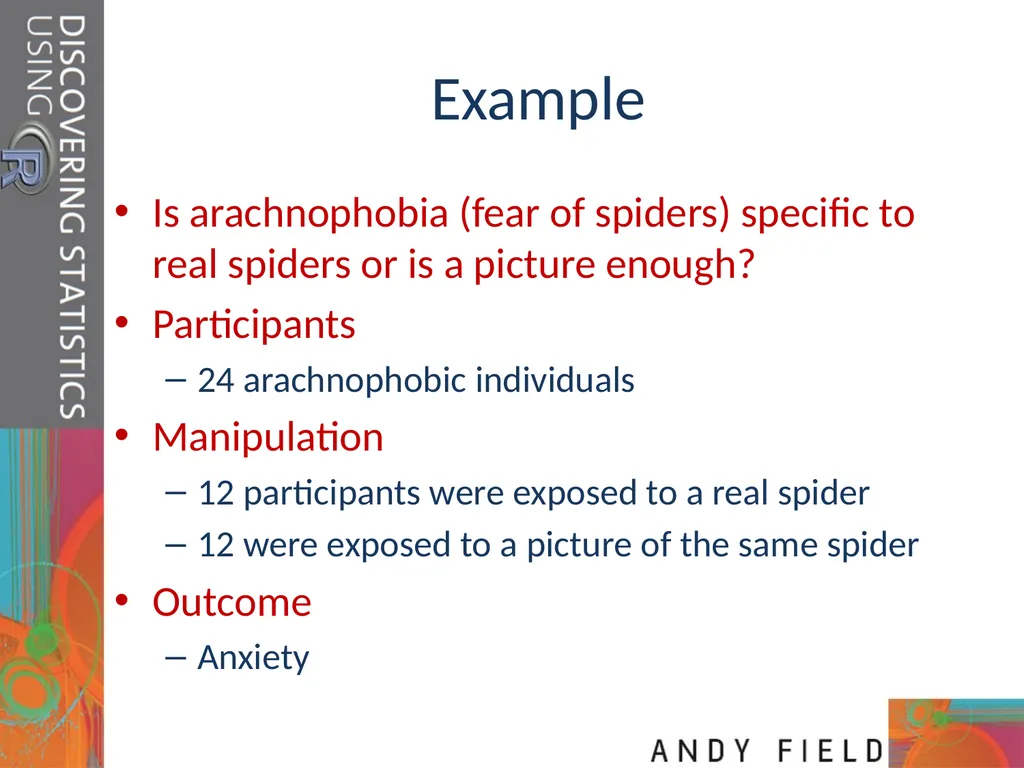 Comparing Two Means Prof. Andy Field Aims t-tests: - slide 13 of 32