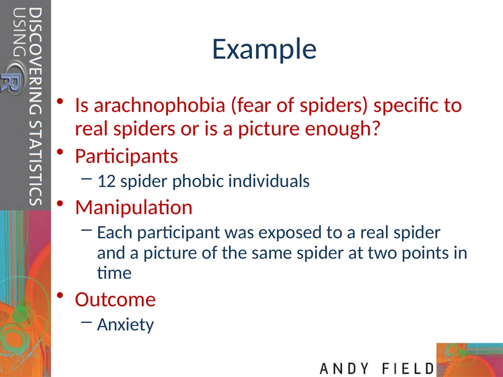 Comparing Two Means Prof. Andy Field Aims t-tests: - slide 20 of 32