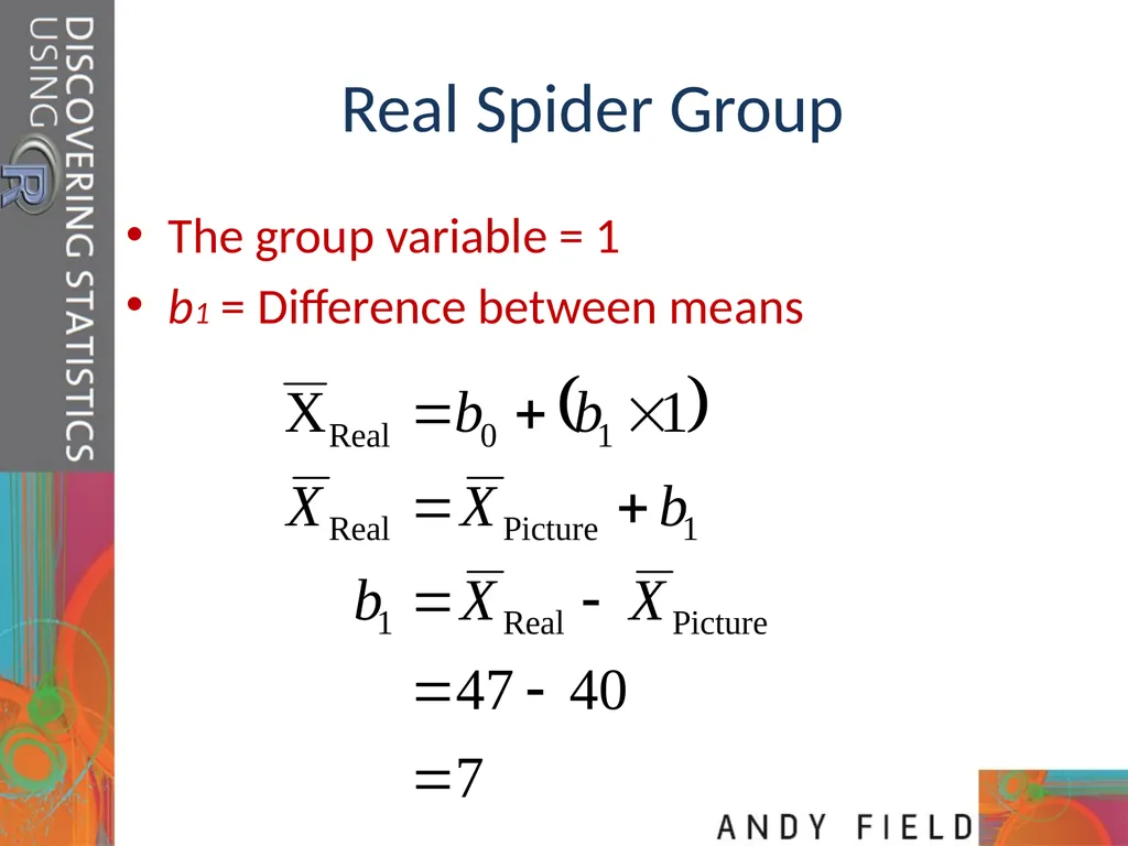 Comparing Two Means Prof. Andy Field Aims t-tests: - slide 9 of 32