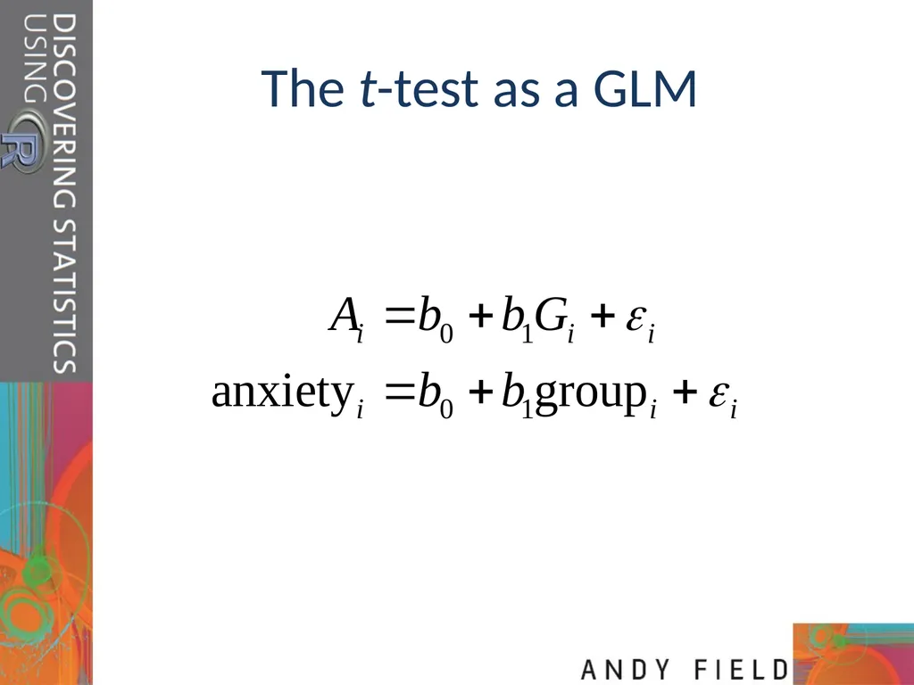 Comparing Two Means Prof. Andy Field Aims t-tests: - slide 7 of 32