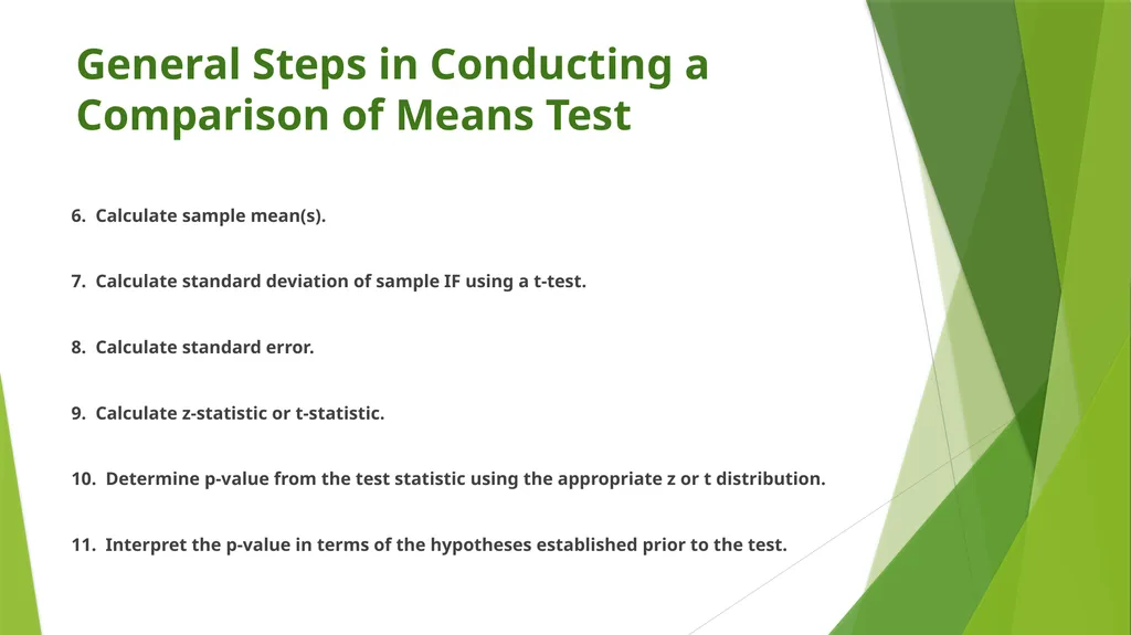 One Sample t-test ENV710 Elizabeth A. Albright, - slide 3 of 15