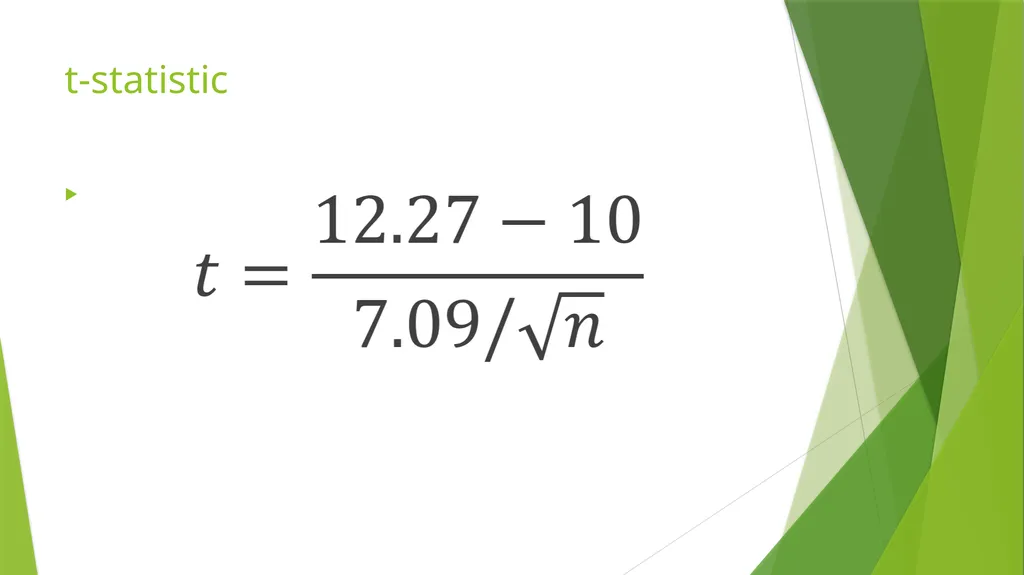 One Sample t-test ENV710 Elizabeth A. Albright, - slide 11 of 15