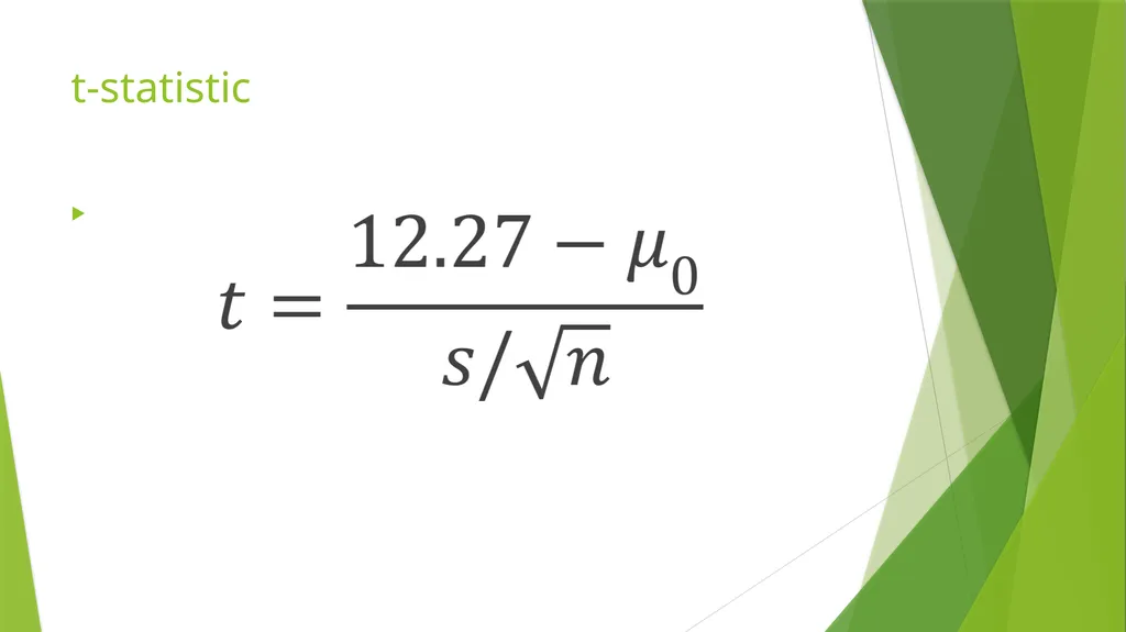 One Sample t-test ENV710 Elizabeth A. Albright, - slide 9 of 15