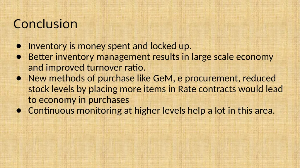 INVENTORY MANAGEMENT -AFA TRAINING IRIFM - slide 20 of 23