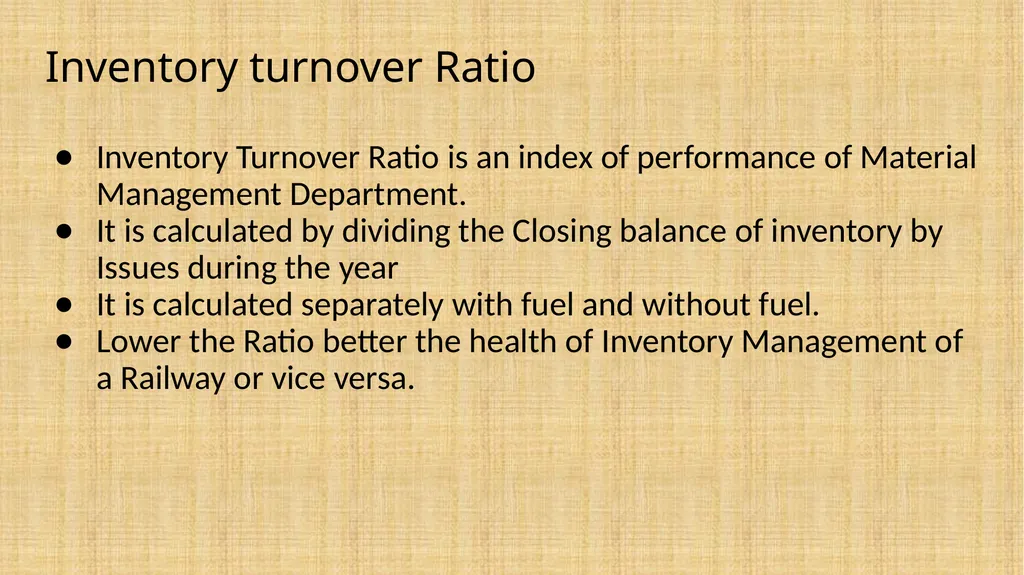 INVENTORY MANAGEMENT -AFA TRAINING IRIFM - slide 16 of 23
