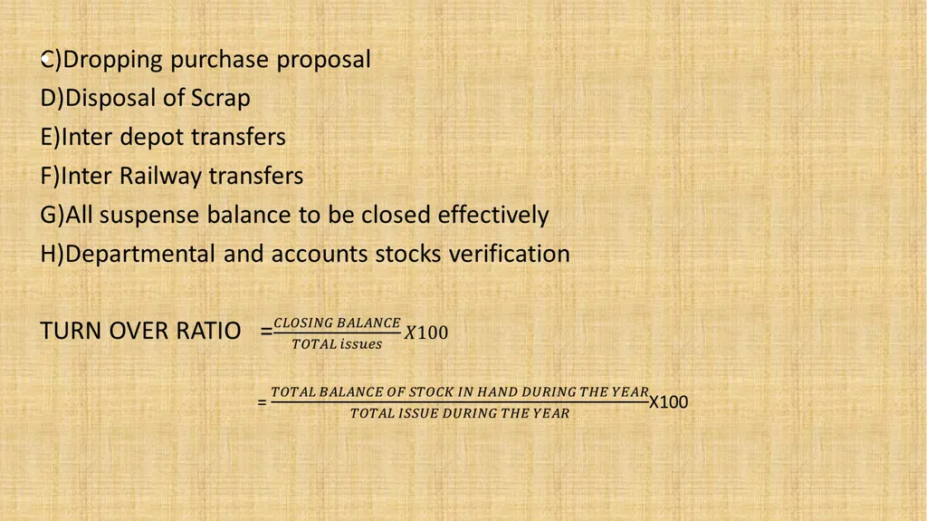 INVENTORY MANAGEMENT -AFA TRAINING IRIFM - slide 19 of 23