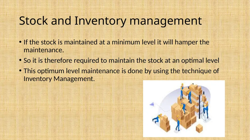 INVENTORY MANAGEMENT -AFA TRAINING IRIFM - slide 3 of 23