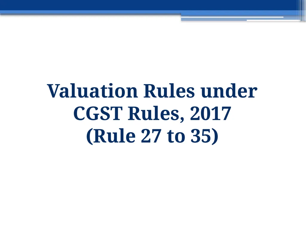 VALUATION By: CA Archana Jain B.COM(H)SRCC. - slide 6 of 33